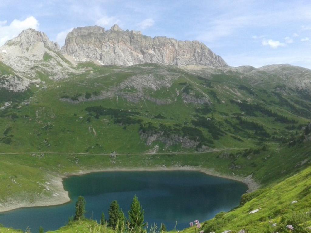 Hotel Garni Sursilva ليش ام ارلبرغ المظهر الخارجي الصورة