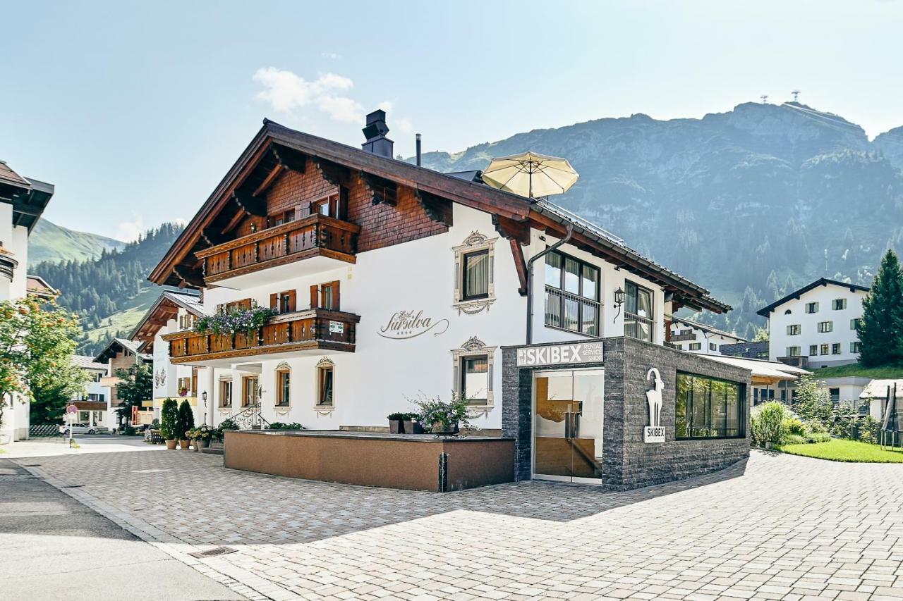 Hotel Garni Sursilva ليش ام ارلبرغ المظهر الخارجي الصورة